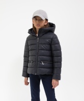 Куртка синяя с капюшоном демисезонная Gulliver, школьная форма для девочек  фото, kupilegko.ru